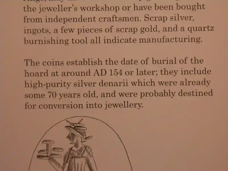 Cross shape found on The Snettisham Jeweller's Hoard